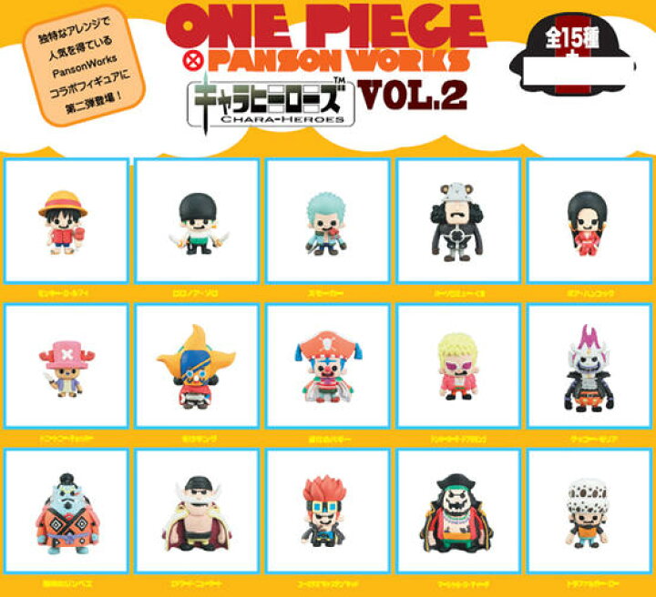 楽天市場 ワンピース Pansonworks キャラヒーローズ Vol 2 そげキング 単品 サニーサイドアップ