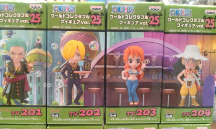 楽天市場】【ワンピース】ワールドコレクタブルフィギュアvol.25 全8種 