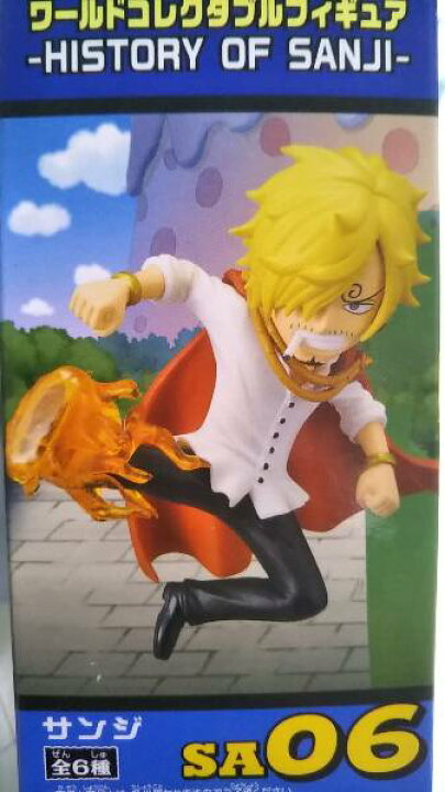 楽天市場 ワンピース ワールドコレクタブルフィギュア History Of Sanji Sa06 サンジ 悪魔風脚 ディアブルジャンブ 単品 ヒストリーオブサンジ サニーサイドアップ