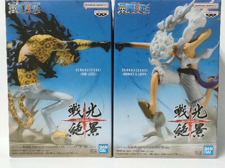 楽天市場】【ワンピース】 戦光絶景 ルフィ ギア5（ニカ）＆ ルッチ  