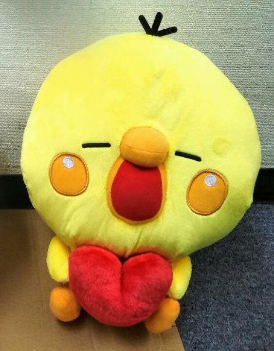 楽天市場】【しろまる】ハートだっこ BIG ぬいぐるみ ○ひよこのぴっぴ 