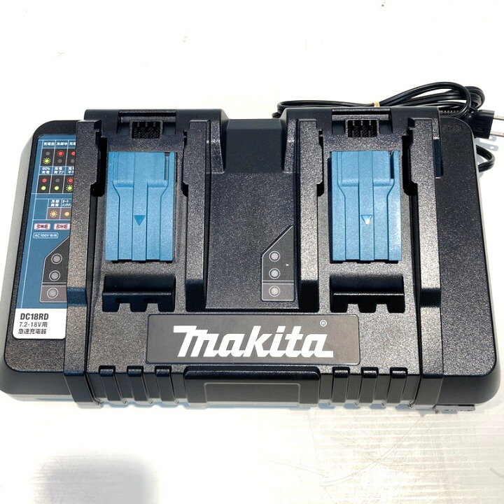 楽天市場】【中古】 マキタ 2口急速充電器 DC18RD 7.2-18V用 2個同時 