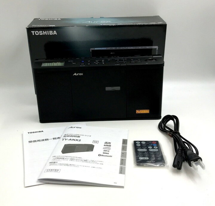 楽天市場】【中古】東芝 TY-ANX2 (K) (ブラック) SD/USB/CDラジオ 