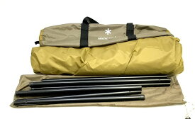 【中古】スノーピーク snow peak アメニティタープヘキサLセット TP-851SR タープ テント アウトドア キャンプ TA0622◇
