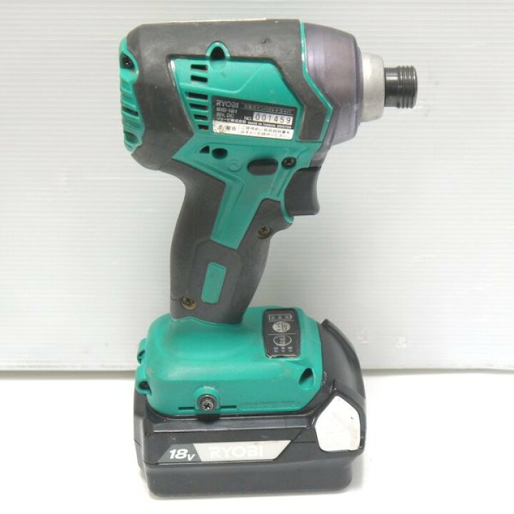 楽天市場】【中古】 リョービ 充電式インパクトドライバ BID-181L5  