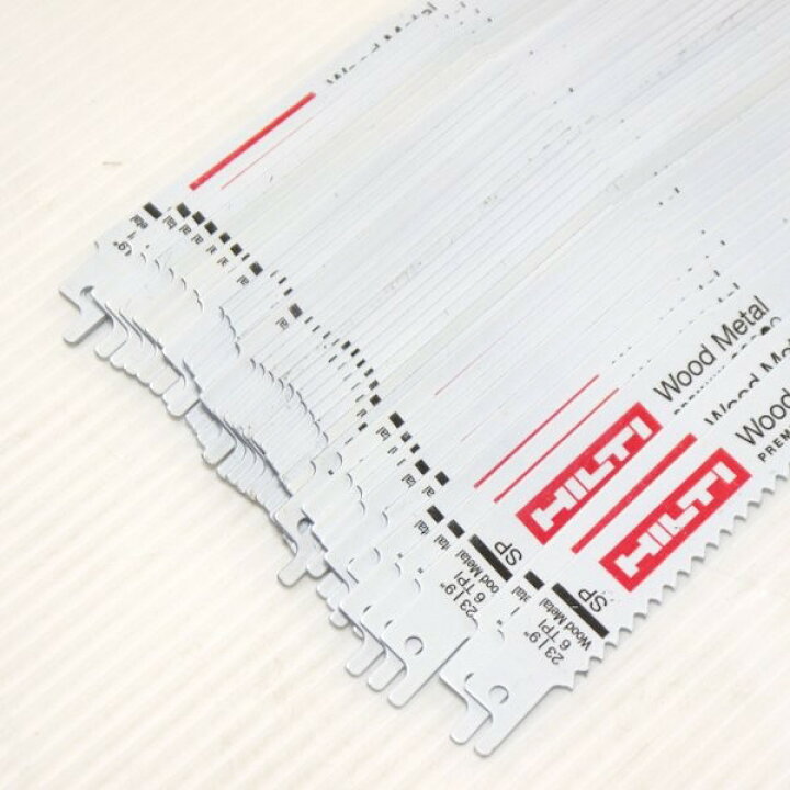 楽天市場】【中古】 HILTI レシプロソーブレード 23/9 6TPI 35枚セット 