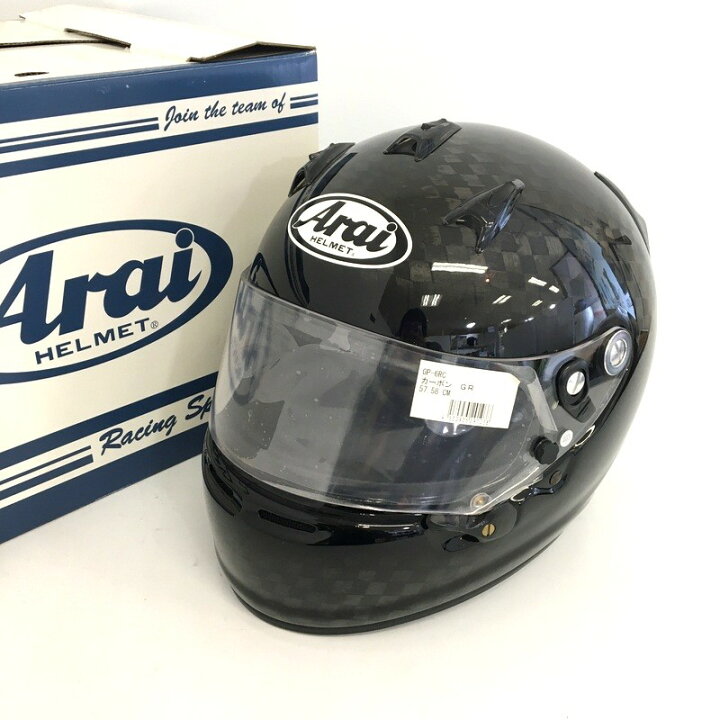 楽天市場】【中古】 未使用 Arai GP-6 RC 四輪用 競技用 フルフェイス 