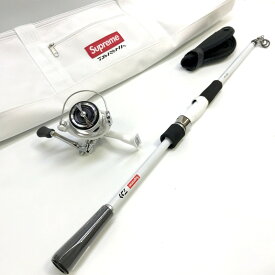 【中古】 Supreme DAIWA シュプリーム ダイワ コラボ DV1 Fishing Rod and Reel フィッシング ルアーロッド スピニングリール 釣り竿 ◇TA3385
