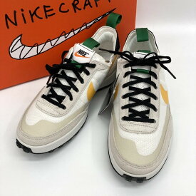 【中古】NIKE × Tom Sachs ナイキ Craft Women's General Purpose Shoe Bricolage DA6672-100 スニーカー 新品同様 26.5cm メンズ ホワイト 靴 ★SS180