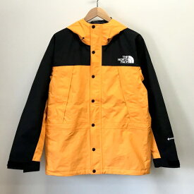 【中古】 THE NORTH FACE MOUNTAIN LIGHT JACKET NP11834 ジャケットGORE-TEX マウンテン アウトドア メンズ Mサイズ オレンジ ノースフェイス アウター A0251◆