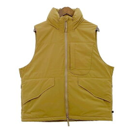 【中古】ダイワピア39 TECH PADDING MIL VEST 2022 BW-25022W テックパディングミルベスト 美品 中綿 ミリタリー 防寒 メンズ Sサイズ ブラウン DAIWA PIER39 アウター DM9152■