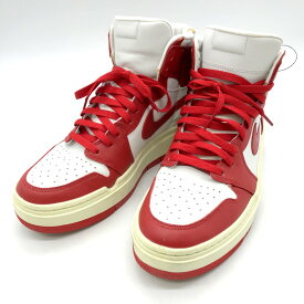 【中古】 Nike WMNS Air Jordan 1 High Elevate Varsity Red and Summit White スニーカー メンズ サイズ28cm レッド ホワイト ナイキ 靴 B2827◆