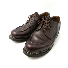 【中古】Paraboot chambord 37362 シャンボード ドレスシューズ 紳士靴 27.5cm相当 サイズ9 レースアップ ビジネス 革靴 パラブーツ 靴 DF9864■