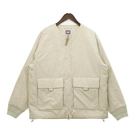 【中古】ヘリーハンセン Arendal Insulation Jacket アーレンダールインサレーションジャケット 中綿 ブルゾン メンズ Mサイズ アイボリー系 HELLY HANSEN アウター DM11015■