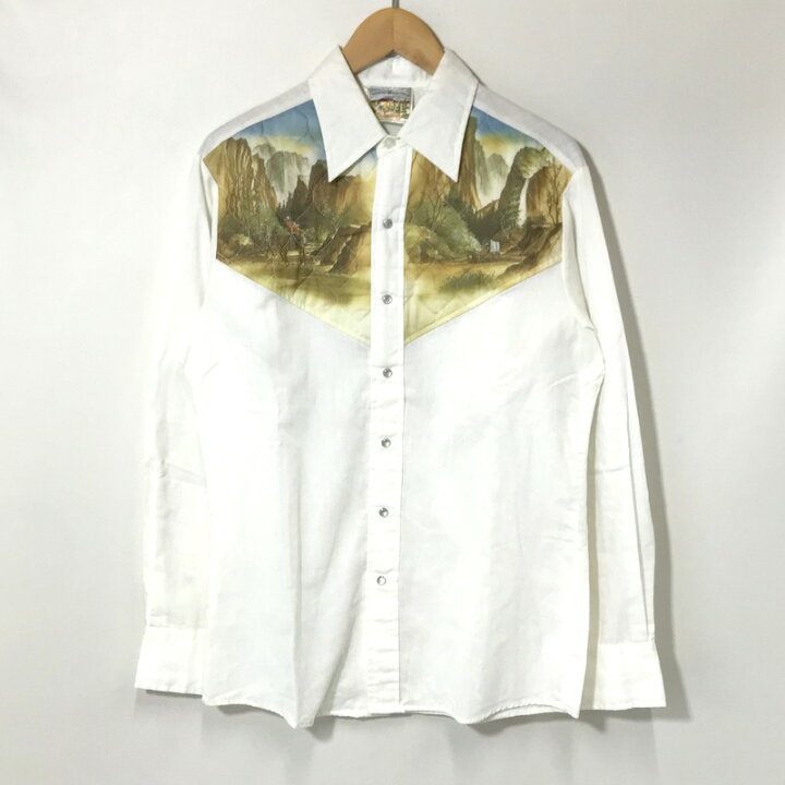 楽天市場】【中古】 Kennington 70s ウエスタンシャツ キルティング 