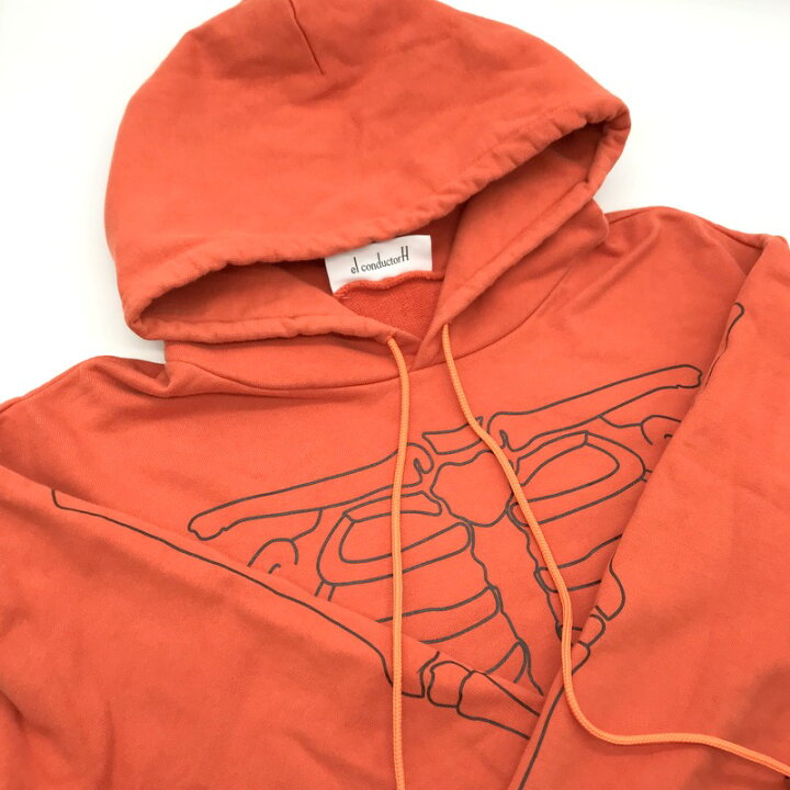 楽天市場】【中古】 el conductorH BONES HOODIE スカル パーカー 