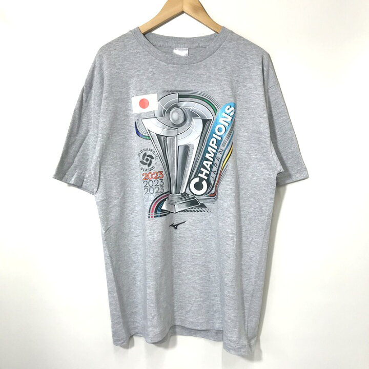 楽天市場】【中古】 MIZUNO WBC 2023 侍ジャパン 優勝記念 Tシャツ 