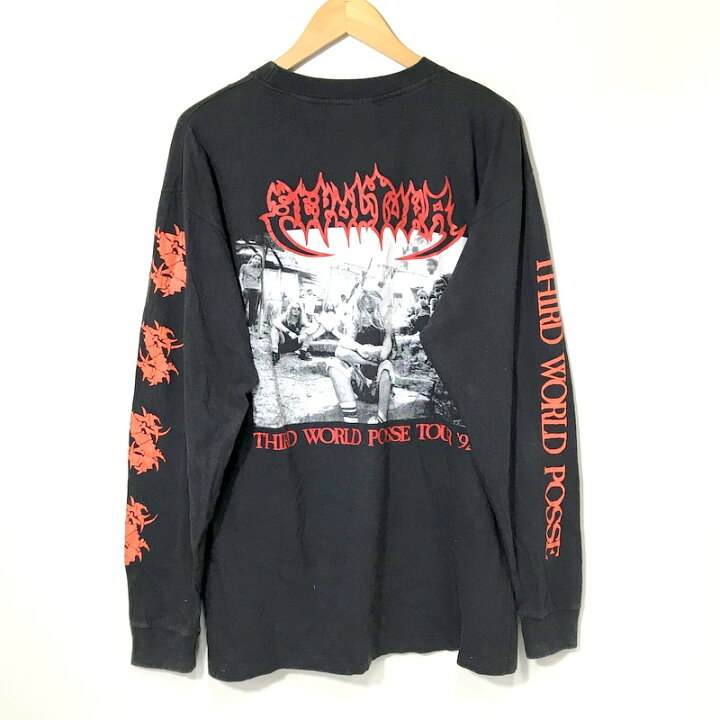 楽天市場】【中古】 SEPULTURA 1992 THIRD WORLD POSSE ロングT 
