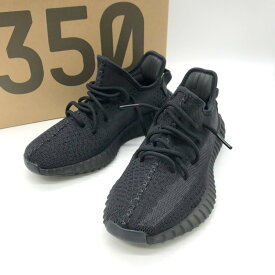 【中古】 adidas YEEZY Boost 350 V2 HQ4540 スニーカー ローカット シューズ カジュアル ストリート メンズ 24.5cm ブラック アディダス 靴 B10103◆