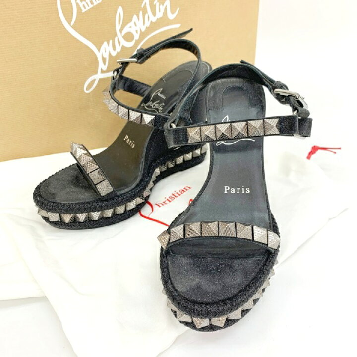 楽天市場】【中古】CHRISTIAN LOUBOUTIN クリスチャンルブタン 