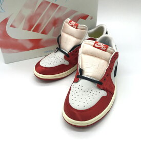 【中古】 Trophy Room Nike スニーカー Air Jordan 1 Low OG Sail and Varsity Red FN0432-100 新品同様 箱付き タグ付き エアジョーダン1 ロー OG セイル アンド バーシティレッド シューズ メンズ 28.5cm ブラック レッド ホワイト トロフィールーム ナイキ 靴 B11473◆