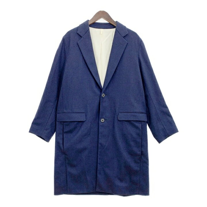 楽天市場】【中古】UNUSED 14AW グレンチェック柄 チェスターコート 