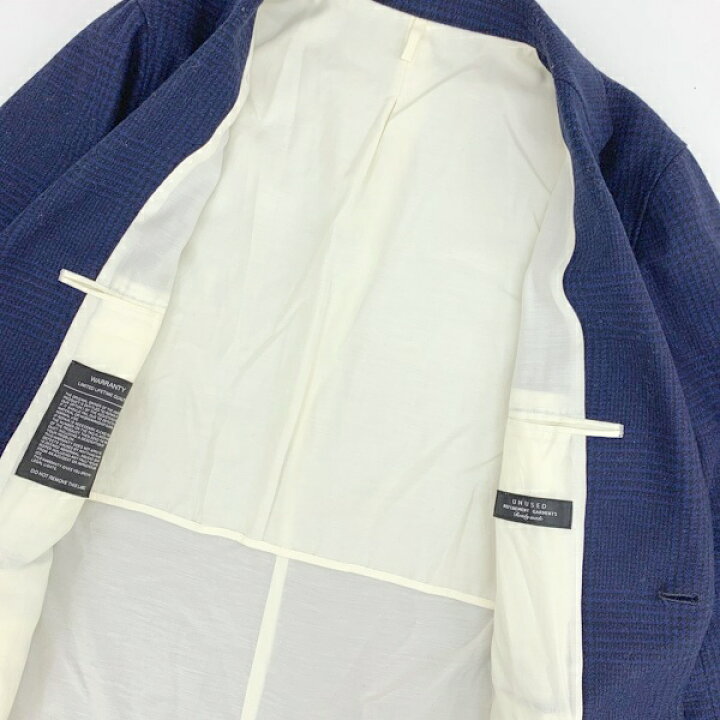 楽天市場】【中古】UNUSED 14AW グレンチェック柄 チェスターコート 