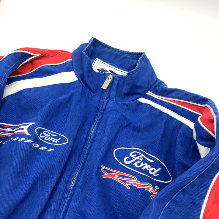 楽天市場】【中古】 TRACK GEAR Ford Racing ジャケット レーシング 