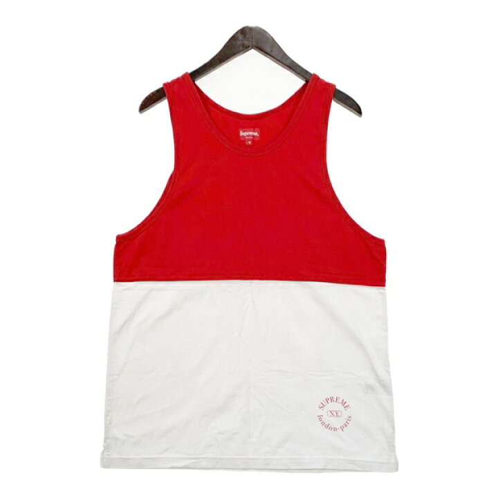 楽天市場】【中古】Supreme 19ss スプリットタンクトップ ノースリーブ 