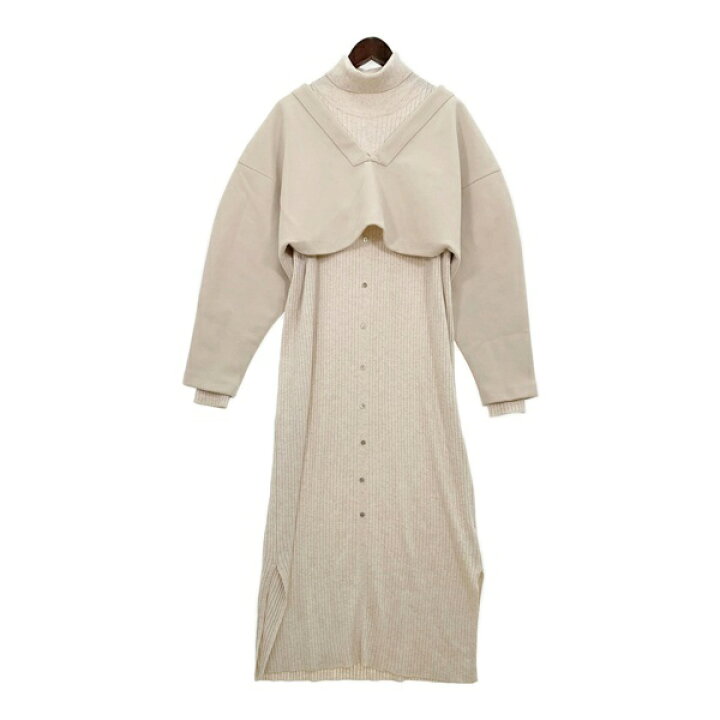 楽天市場】【中古】AMERI LAYERED KNIT DRESS レイヤード ニット  