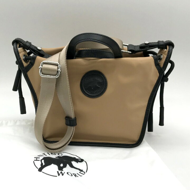 楽天市場】【中古】 HUNTING WORLD ミニ ハンドバッグ ショルダー 