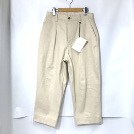【中古】 toogood デニムパンツ THE TAILOR JEAN タグ付き ジーンズ ジーパン Gパン カジュアル オーガニックコットン メンズ サイズ30 Mサイズ相当 生成り トゥーグッド ボトムス A13257◆