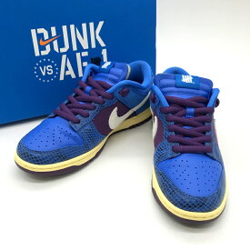 【中古】 UNDEFEATED Nike Dunk Low SP Royal DH6508-400 箱付き タグ付き ダンク ロー SP ロイヤル シューズ メンズ 26cm ブルー アンディフィーテッド ナイキ 靴 B13414◆