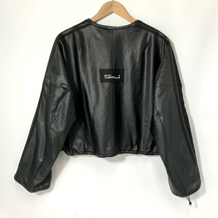 楽天市場】【中古】 bajra ノーカラーブルゾン 美品 154UJ02 素材切替 