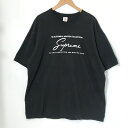 【中古】 Supreme×Martine Rose Tシャツ 半袖 カットソー コラボ プリント TEE ロゴ カジュアル 古着 メンズ XXLサイズ ブラック シュプリーム トップス A13701◆