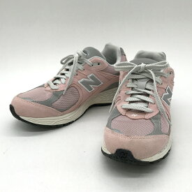 【中古】 New Balance ニューバランス スニーカー M2002 M2002RFC メンズ 26cm ピンク 靴 B14178◆