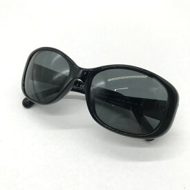 【中古】 CHANEL シャネル サングラス 5189-A ウェリントン ココマーク マトラッセデザイン レディース ブラック 眼鏡 B14221◆