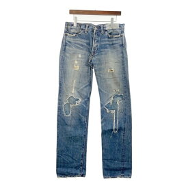 【中古】LEVI'S LVC 55501 501XX デニムパンツ ジーンズ ジーパン Gパン ボトムス 赤耳 Vintage Clothing メンズ W32 L36 M相当 インディゴ ズボン DM16105■