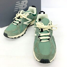 【中古】 NEW BALANCE ニューバランス ML610TLN スニーカー Lunar New Year ローカット メンズ 29cm グリーン 靴 DF16480■