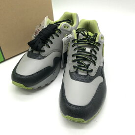 【中古】 HUF Nike ハフ ナイキ スニーカー Air Max 1 Anthracite and Medium Grey HF3713-002 エアマックス1 28.5cm グレー 靴 B14522◆