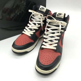 【中古】 UNDERCOVER Nike アンダーカバー ナイキ スニーカー Dunk High UBA DD9401-600 ダンク ハイ メンズ 28cm レッド ブラック 靴 B14530◆