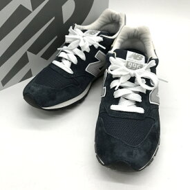 【中古】 New Balance ニューバランス スニーカー U996NV シューズ 996 メンズ 28.5cm ネイビー 靴 B14568◆