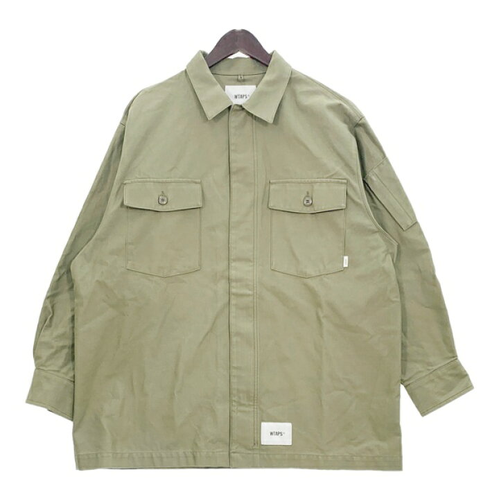 楽天市場】【中古】WTAPS ダブルタップス FLYERS LS COTTON SATIN 
