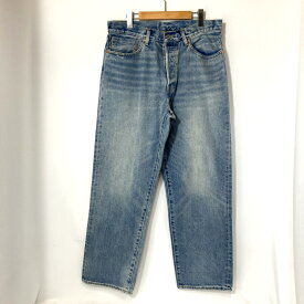 【中古】 LEVIS BEAMS リーバイス ビームス デニムパンツ SUPERWIDE ジーンズ ジーパン メンズ W33 インディゴ ボトムス A14777◆