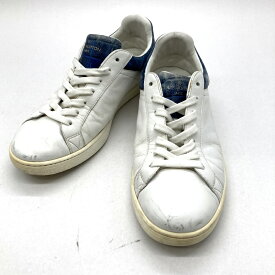 【中古】 LOUISVUITTON ルイヴィトン スニーカー ルクセンブルグ MS0137 メンズ サイズ6.5 25.5cm ホワイト 靴 B14973◆
