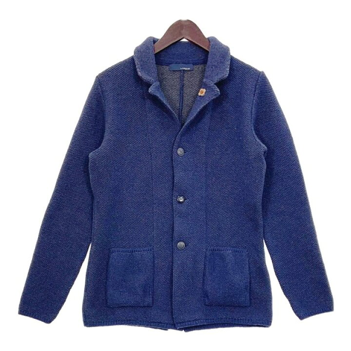 楽天市場】【中古】LARDINI ラルディーニ ウール ニットジャケット 
