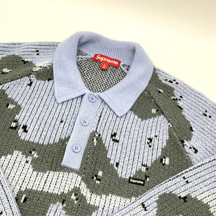 楽天市場】Supreme シュプリーム ニット ポロセーター メンズ XLサイズ 