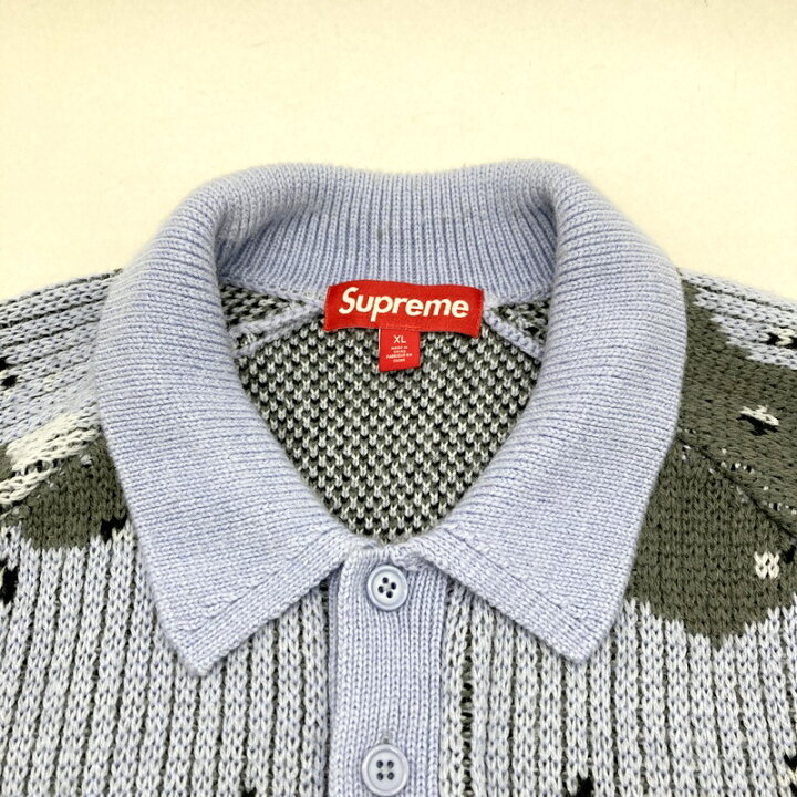 楽天市場】Supreme シュプリーム ニット ポロセーター メンズ XLサイズ 