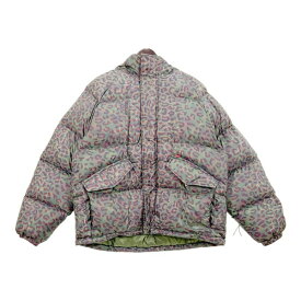 【中古】Supreme シュプリーム ダウンジャケット ブルゾン 700-Fill Down Lightweight Puffer Jacket メンズ XLサイズ カーキ系 アウター DM17090■