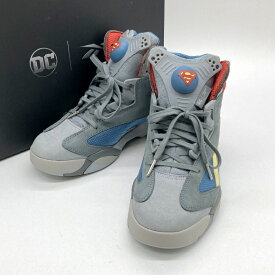 【中古】 REEBOK リーボック スニーカー DC COMICS SHAQ ATTAQ アロイ HQ4587 シャックアタック メンズ 26cm グレー系 靴 B15042◆